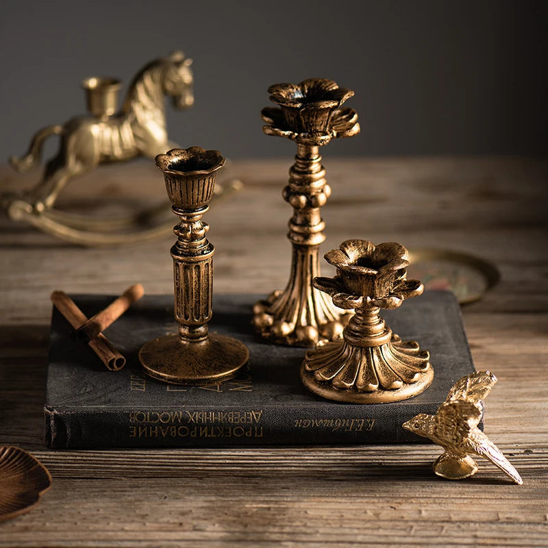 Antique Style Candle Holders