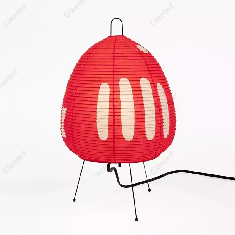 Rice Paper Tripod Lamp (Multiple Colors)