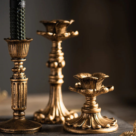 Antique Style Candle Holders