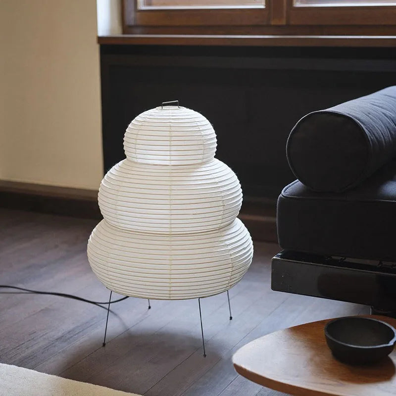 Cozy Rice Paper Floor/Table Lamp