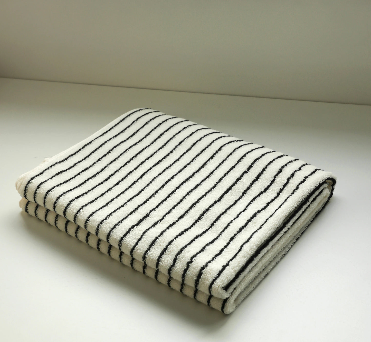 Striped Cotton Bath Towel