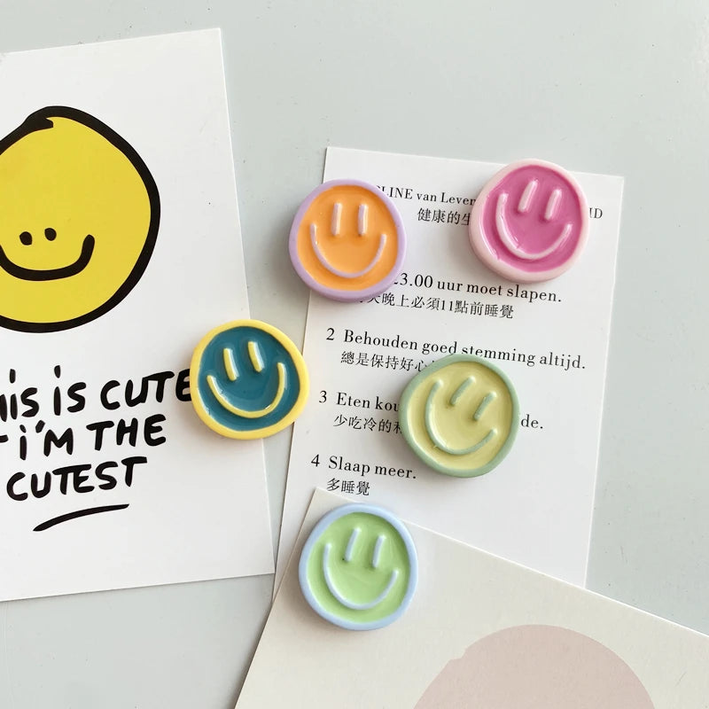 Cartoon Smiley Magnets