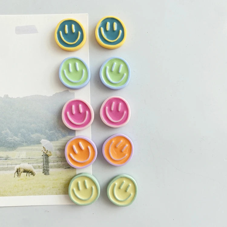 Cartoon Smiley Magnets