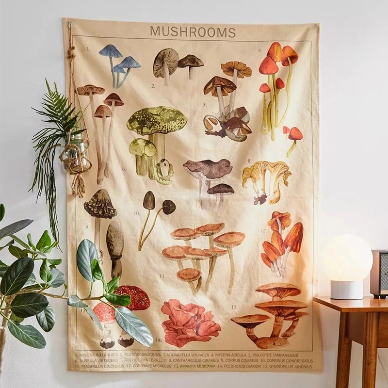 Botanical Wall Tapestry (multiple styles)