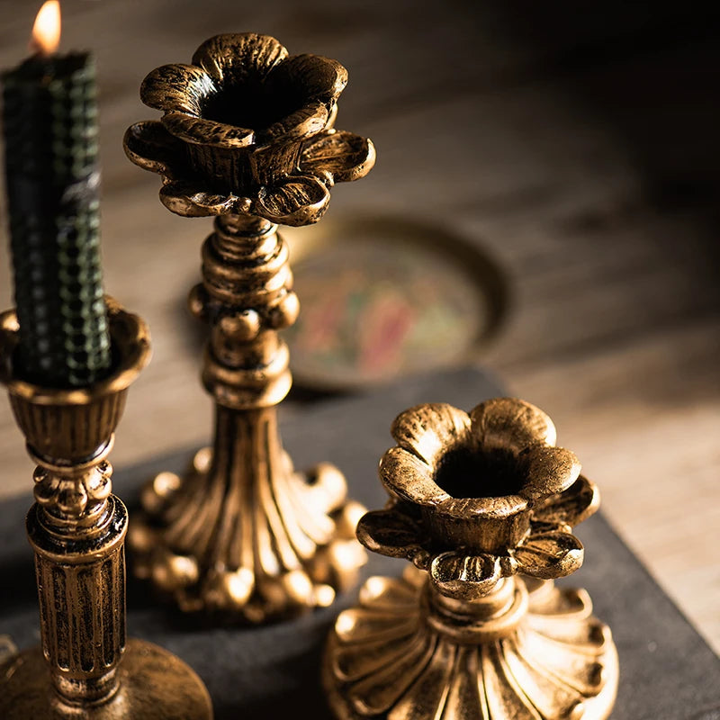 Antique Style Candle Holders