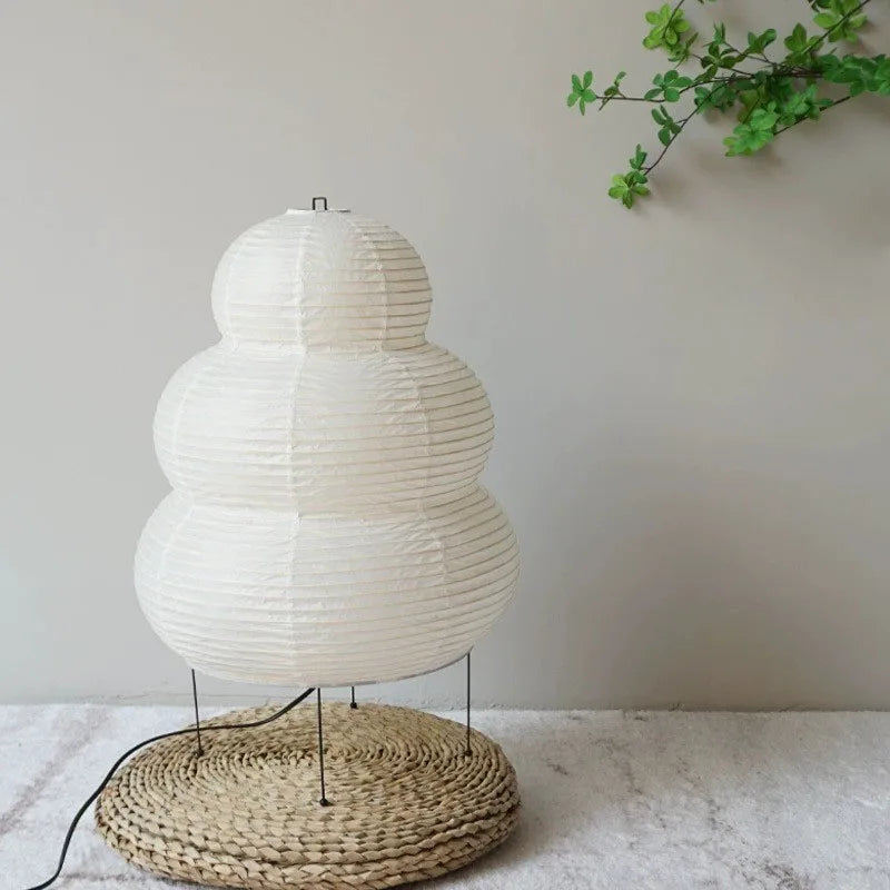 Cozy Rice Paper Floor/Table Lamp