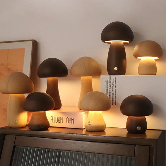 Dimmable Mushroom Table Lamp