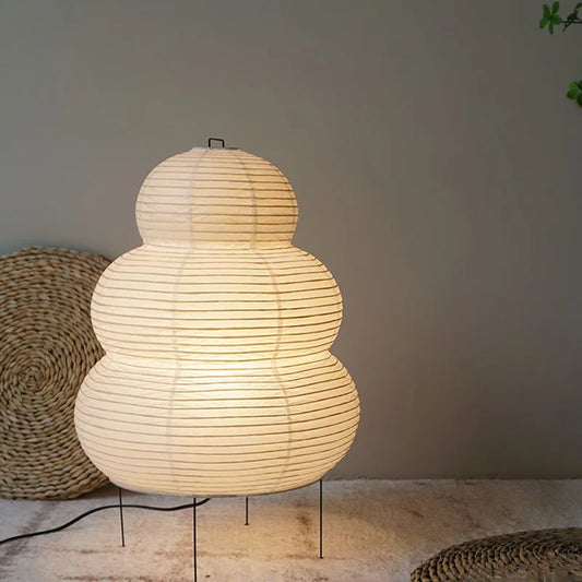 Cozy Rice Paper Floor/Table Lamp