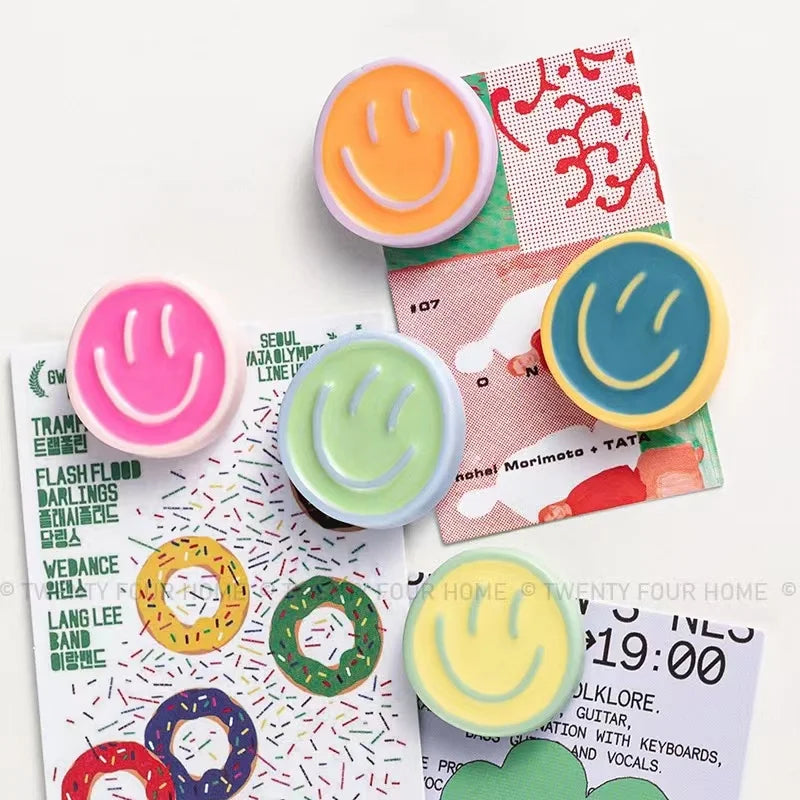 Cartoon Smiley Magnets