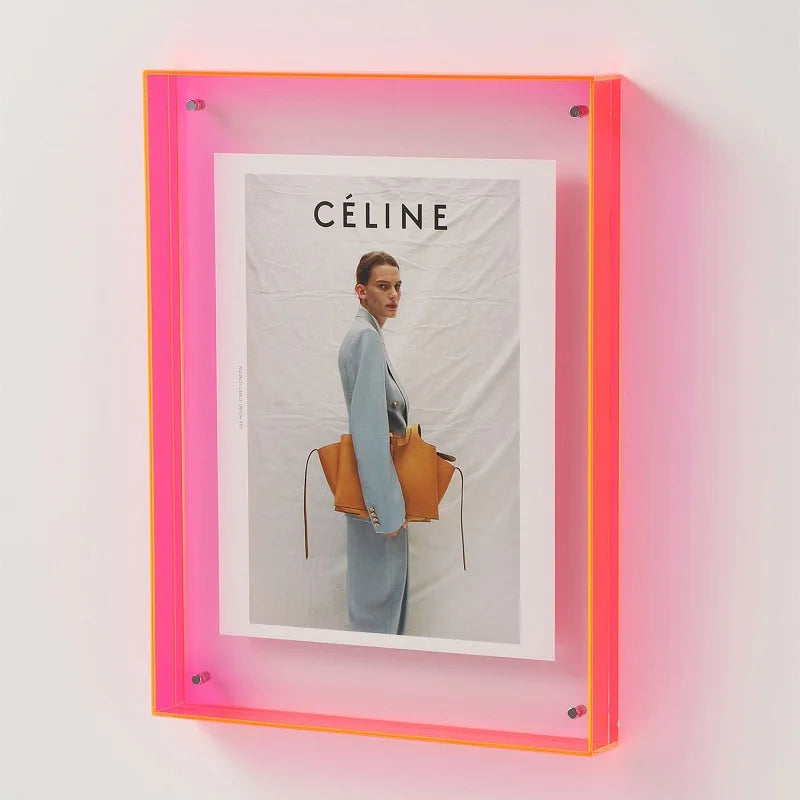 Translucent Neon Photo Frame