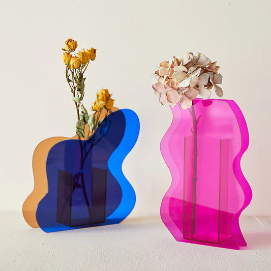 Abstract Retro Vase